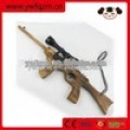 china child toy 32 # pistola de goma de madera con telescopio